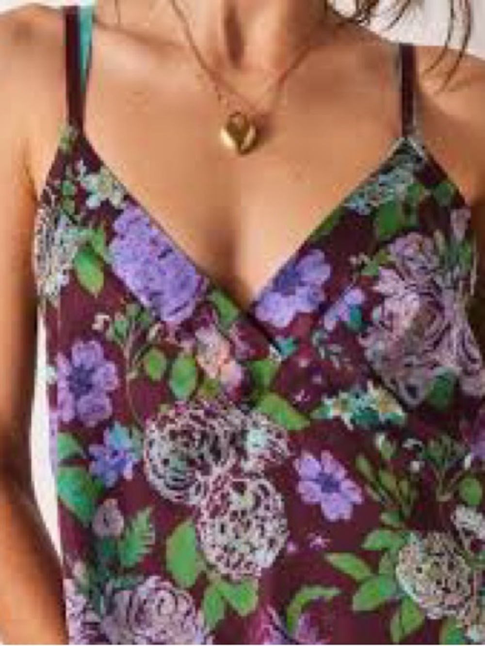 💜Intimately Free People 💜 Satin Camisole Top, Size Large, nwot